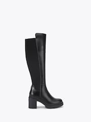 Carvela Black Boulder High Leg Boots - Image 1 of 4