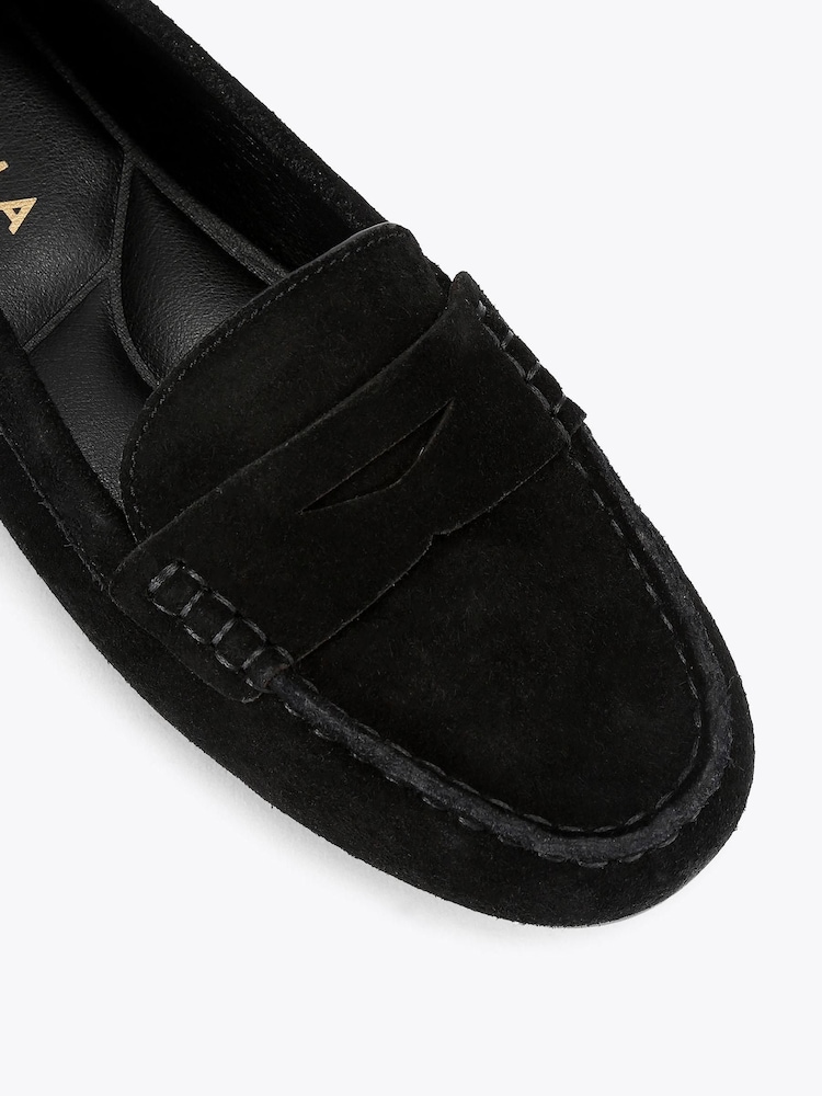 Carvela Comfort Black Avola Loafer Shoes - Image 4 of 4