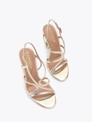 Carvela Gold Viola Sandals - Image 2 of 4