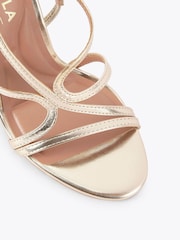Carvela Gold Viola Sandals - Image 5 of 5