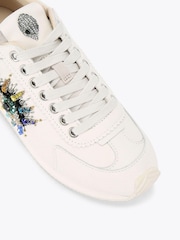 Kurt Geiger London Islington Pump Eye White Trainers - Image 4 of 4