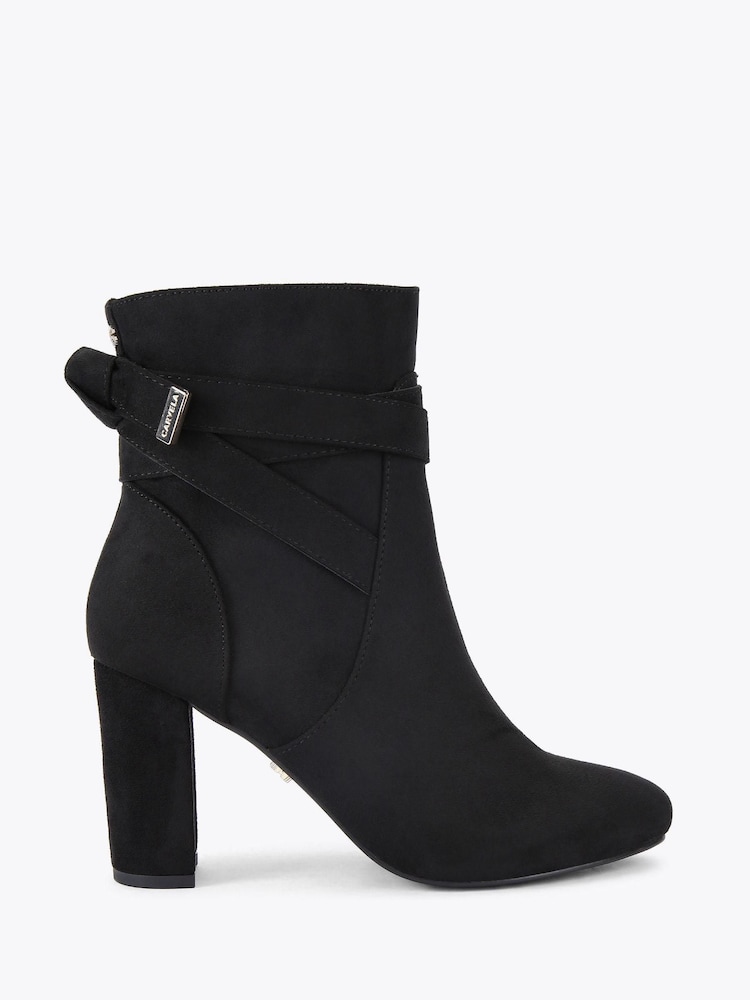 Carvela Black Tempt Wide Fit Boots - Image 2 of 5 Carvela Black Tempt Wide Fit Boots - Image 2 of 5