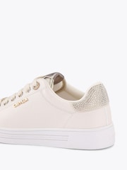 Carvela Gold Daze Toe Cap Trainers - Image 4 of 4