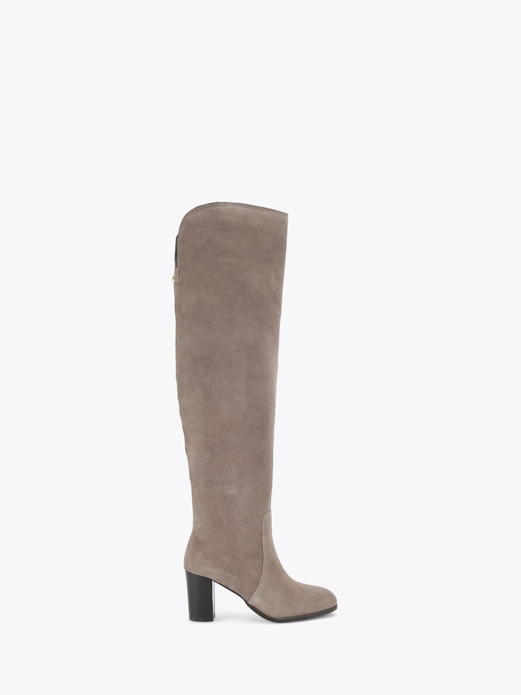 Carvela Nude Martano Otk Boots - Image 1 of 4 Carvela Nude Martano Otk Boots - Image 1 of 4