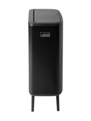 Brabantia Matt Black Bo Touch Bin Hi 2 x 30L - Image 6 of 6