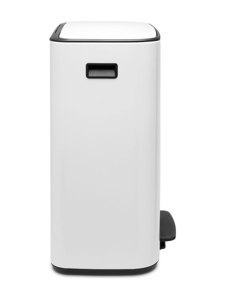 Brabantia White Bo Pedal Bin 2 x 30L - Image 6 of 6