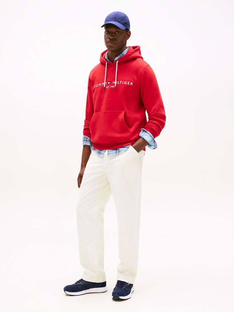 Tommy Hilfiger Blue Cleat Mixed Texture Waterproof Suede Trainers - Image 7 of 7