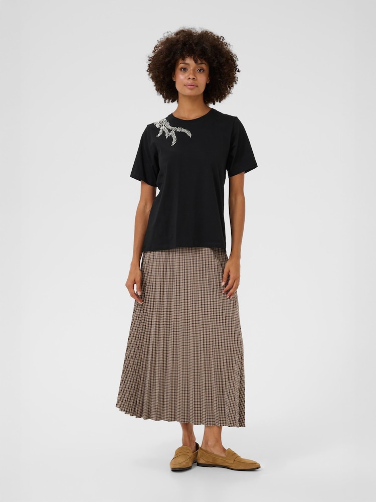 CULTURE Black CUjasona Gith Casual T-Shirt - Image 1 of 6 CULTURE Black CUjasona Gith Casual T-Shirt - Image 1 of 6