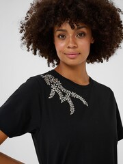 CULTURE Black CUjasona Gith Casual T-Shirt - Image 4 of 6