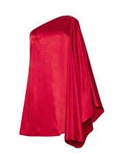 Star by Julien MacDonald Red One Shoulder Dress - Image 4 of 4