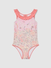 Reiss Pink Print Zuri Sunsafe Suits - Image 3 of 3