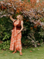 Penelope Chilvers Brown Biscay Leather Buckle Sandals - Image 7 of 7