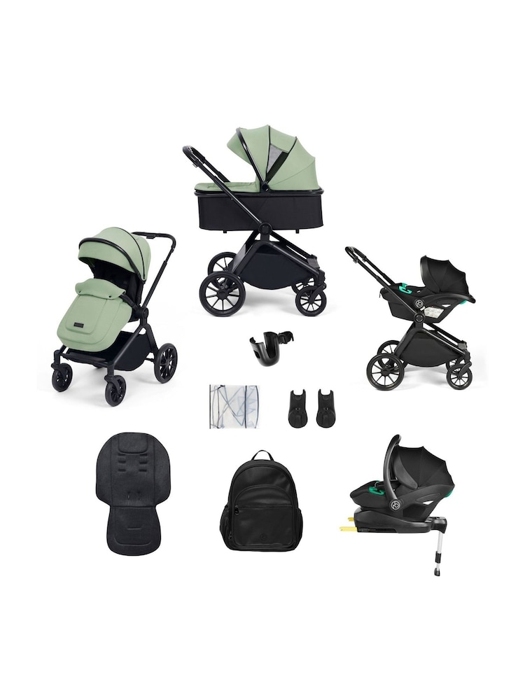 Ickle Bubba 12 Piece Sage Green Altima Travel System with Stratus isize - Image 1 of 5