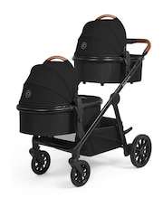 Ickle Bubba Black Virgo 18 Piece Travel System with iSize Cirrus Ca Cirrus Car Seat - Image 3 of 6