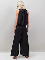 Ro&Zo Black Satin Trousers - Image 2 of 2