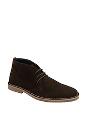 Braun - Frank Wright Suede Desert Boots - Bild 1 von 4