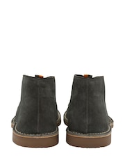 Grau - Frank Wright Suede Desert Boots - Bild 3 von 4
