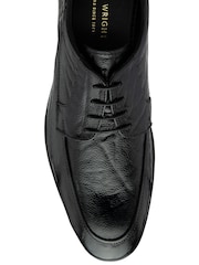 Frank Wright Black Embossed Leather Formal Lace-Up Shoes - Image 4 of 4