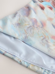 Pastel Blue Shell Tanga Beaded Tanga Bikini Bottoms - Image 6 of 7