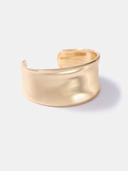 Mint Velvet Gold Tone Cuff Bracelet - Image 1 of 3