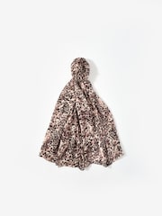 Mint Velvet Brown Print Lightweight Scarf - Image 2 of 3