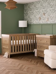 Obaby Oak Nika  Nursery Furniture Set 2 Piece - Image 1 of 10