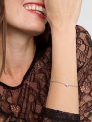 Ted Baker Silver Tone MELRAH: Crystal Adjustable Tennis Bracelet For Women - Image 4 of 4
