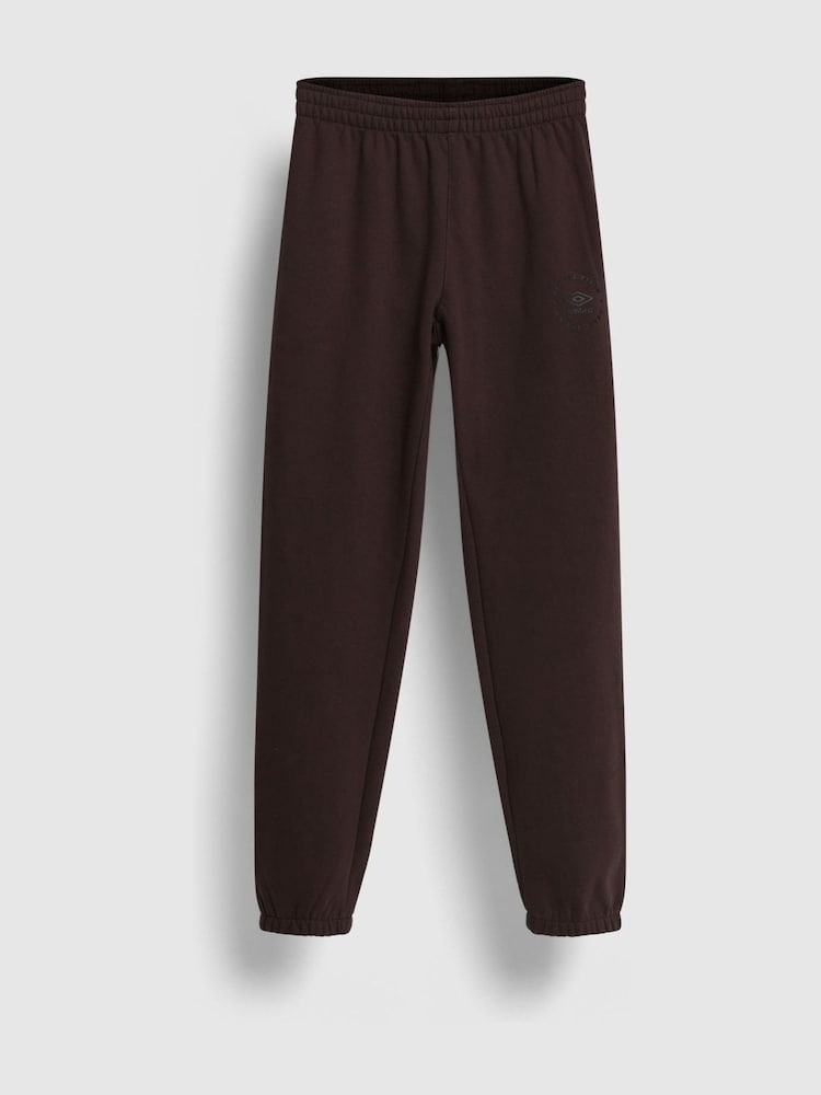 Umbro Brown Relaxed Joggers - Image 1 of 2 Umbro Brown Relaxed Joggers - Image 1 of 2