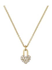 Ted Baker Tone Paige: Pave Crystal Padlock Pendant Necklace - صورة 2 من 4