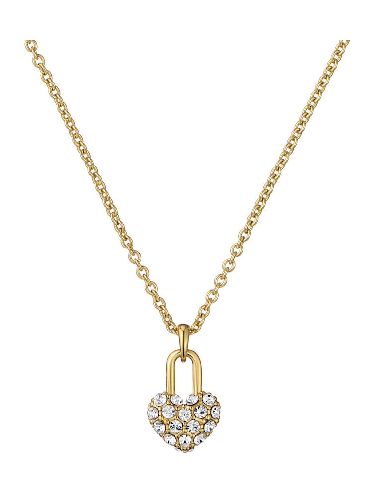 Ted Baker Tone Paige: Pave Crystal Padlock Pendant Necklace - صورة 2 من 4 Ted Baker Tone Paige: Pave Crystal Padlock Pendant Necklace - صورة 2 من 4