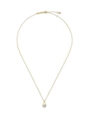 Ted Baker Tone Paige: Pave Crystal Padlock Pendant Necklace - صورة 3 من 4