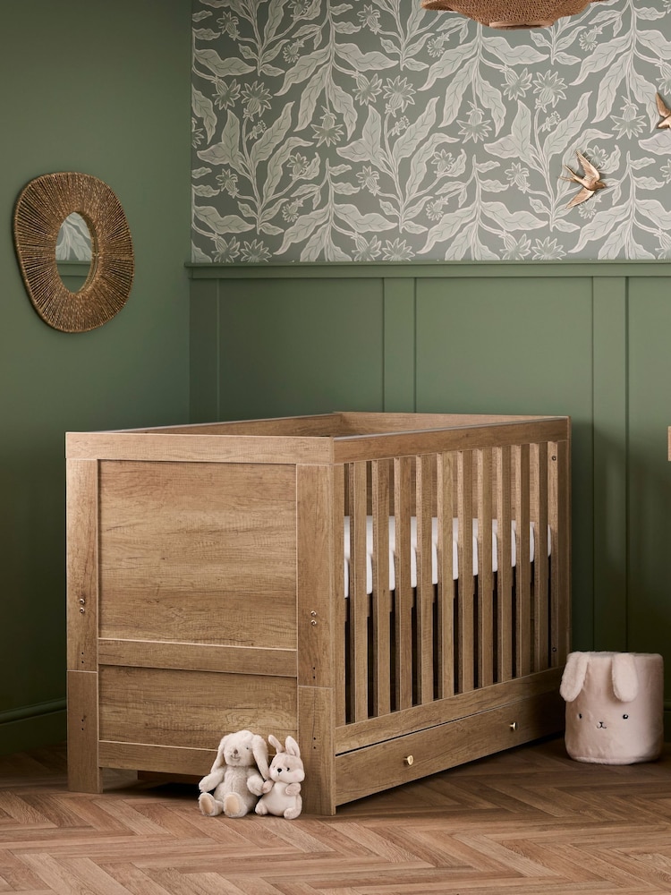 Obaby Oak Nika 140x70cm Underdrawer - Image 1 of 3 Obaby Oak Nika 140x70cm Underdrawer - Image 1 of 3