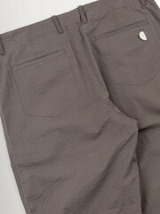 Folk Green Seersucker Assembly Trousers - Image 4 of 4