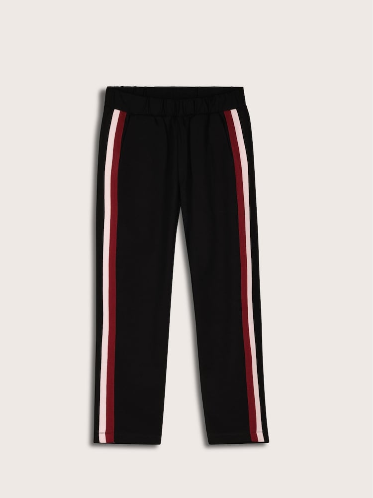 Baukjen Jay Side Stripe Tapered Black Trousers - Image 4 of 4 Baukjen Jay Side Stripe Tapered Black Trousers - Image 4 of 4