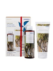 Korres Set Forest Cedar Shower Gel 250ml and Body Milk 200ml (Worth £33.00) - Image 4 of 5