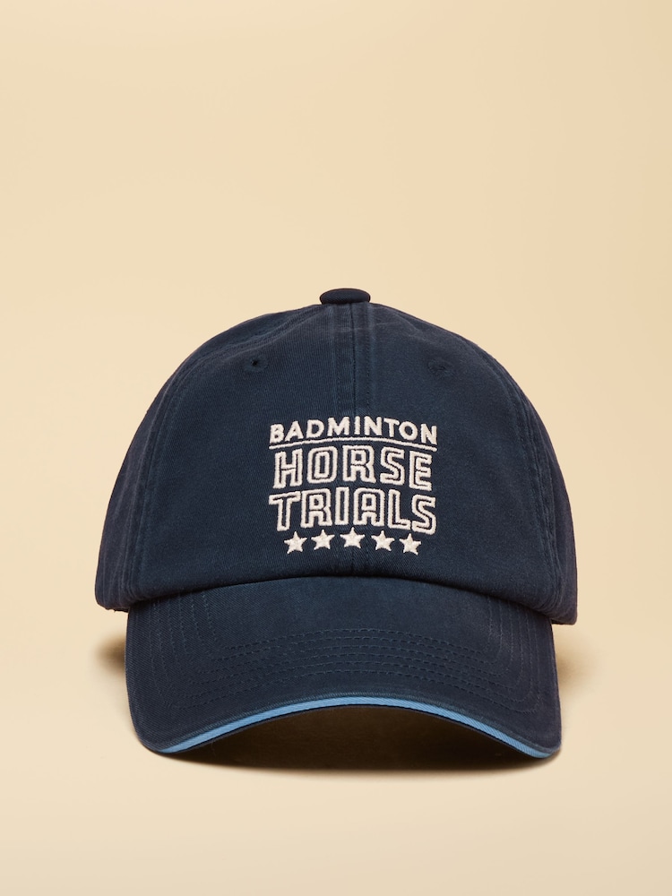 Joules Official Badminton Navy Unisex Cap - Image 1 of 4