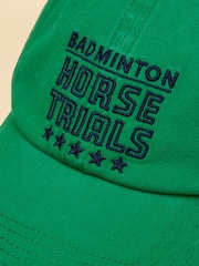 Joules Official Badminton Green Unisex Cap - Image 3 of 4