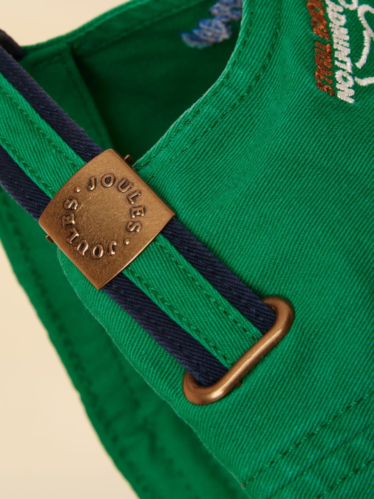 Joules Official Badminton Green Unisex Cap - Image 4 of 4