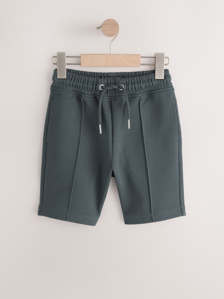 Khaki Green Smart Shorts (3-16yrs) - Image 1 of 5