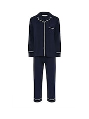 PixieGirl Petite Blue Long Sleeve Pyjamas Set - Image 3 of 4