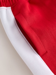 Roșu - Pantaloni scurți sport cu panouri (3-16ani) - Imaginea 4 din 5