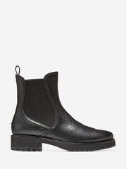Cole Haan Lyndon Waterproof Chelsea Black Boots - Image 1 of 5
