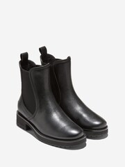 Cole Haan Lyndon Waterproof Chelsea Black Boots - Image 2 of 5