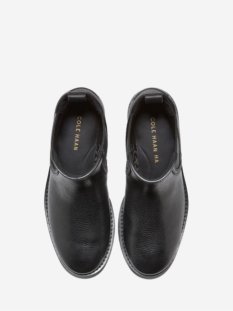 Cole Haan Lyndon Waterproof Chelsea Black Boots - Image 5 of 5