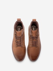 Cole Haan American Classics Plain Toe Waterproof Brown Boots - Image 4 of 6
