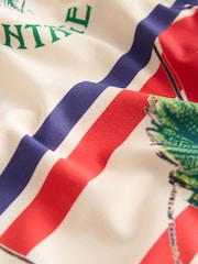 Blue/White Farmers Market Fruit Square Neck Swimsuit - Image 9 of 9