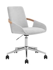 Koble Natural Thea Swivel Office Chair - Image 3 of 5