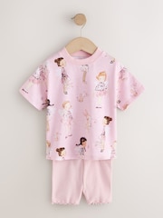 Azul/Rosa - Conjunto de camiseta y pantalones cortos de ciclismo 2 (3meses-7años) - Imagen 10 de 13