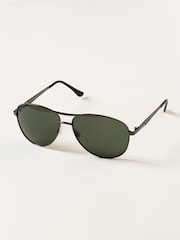 FatFace Alex Gun Metal Sunglasses - Image 2 of 2