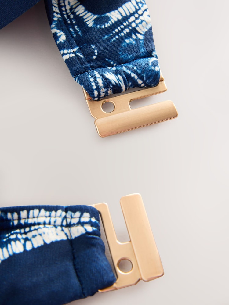 Navy Starfish Bandeau Bikini Top - Image 3 of 3